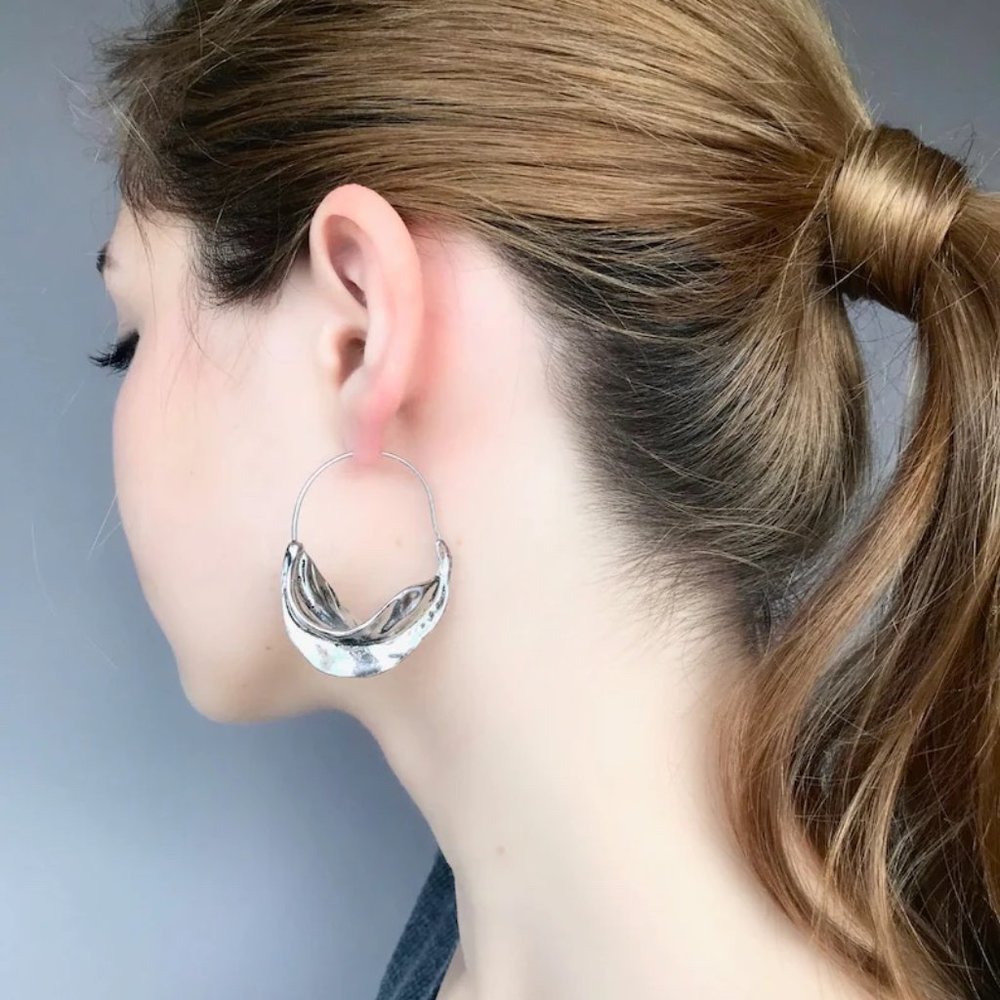 Silver Plated Fulani Earrings